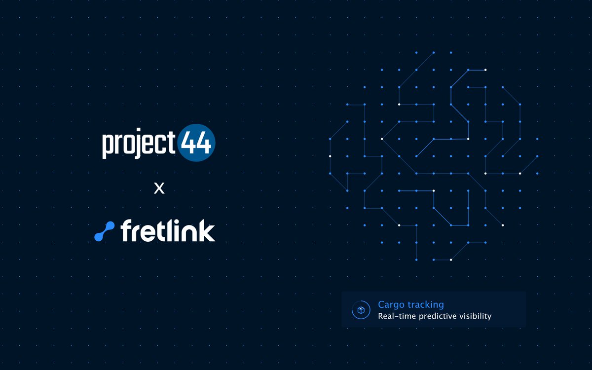 Fretlink annonce son partenariat avec project44!

Notre alliance avec cette solution SaaS de tracking leader sur le marché permet à Fretlink de leur proposer le suivi des expéditions et la visibilité prédictive en temps réel de leur supply chain, de bout en bout.