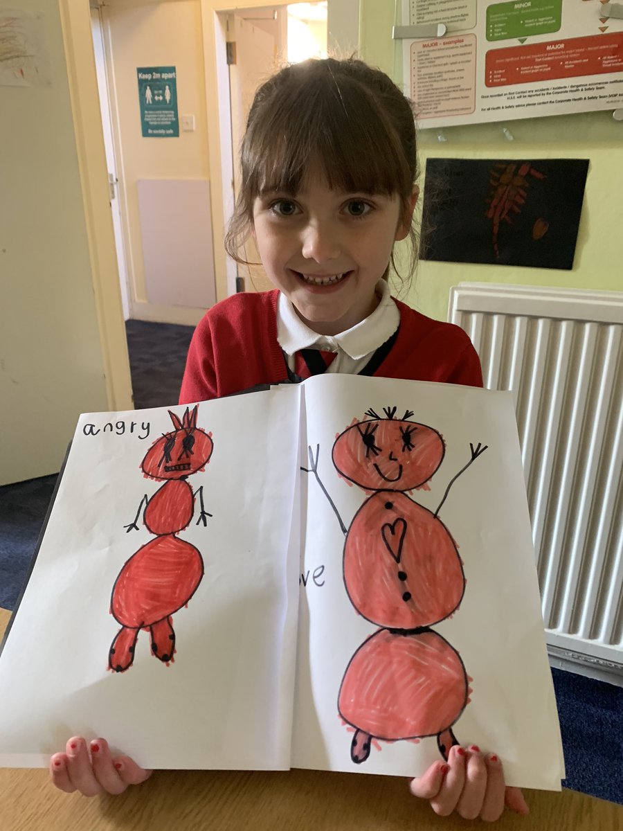 LadybankPS's tweet photo. J made her own Colour Monster book during play this morning! We love the Love Monsterโs sparkly eyes! #playislearning #learningisplay #digitalassemblies #backtogether https://t.co/3UMRYvWLR0
