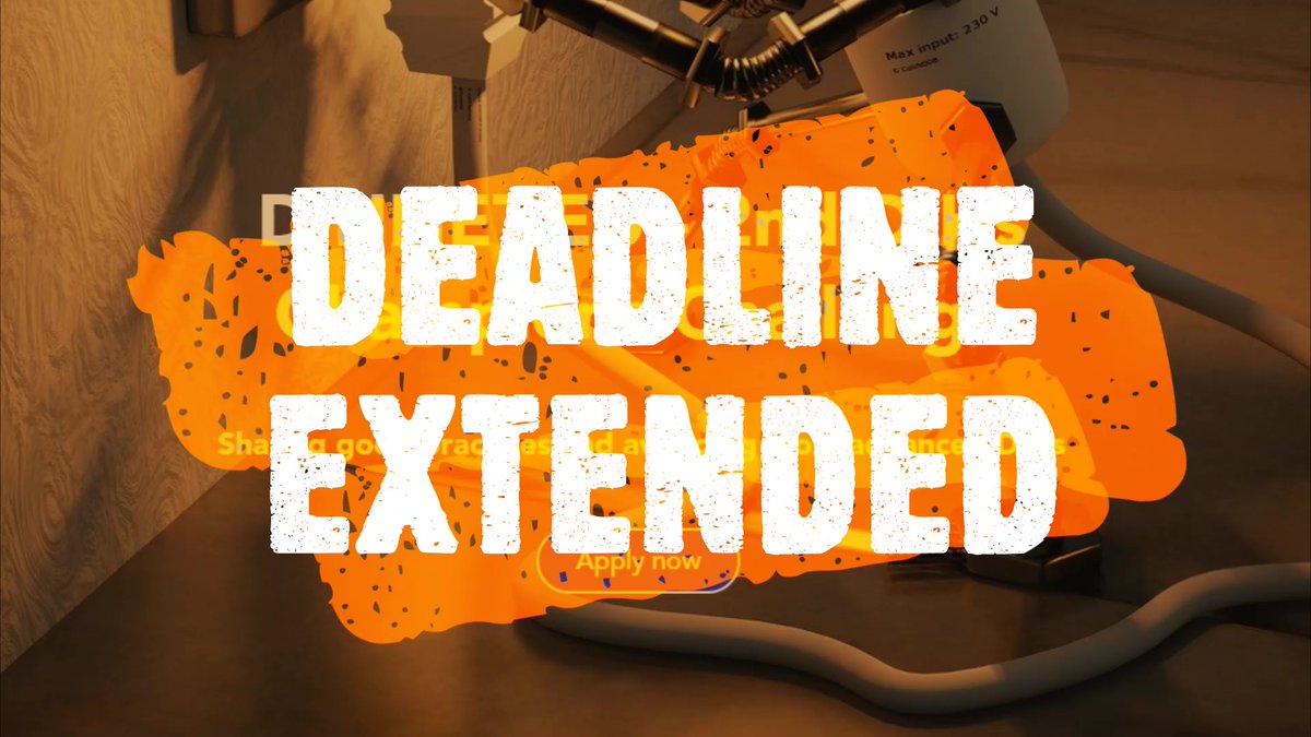 We have extended the deadline for applying to the #DIH #Champions #Challenge 2020! You still have time to submit your application 😉✍️
📅New deadline: Fri,  2 October 2020