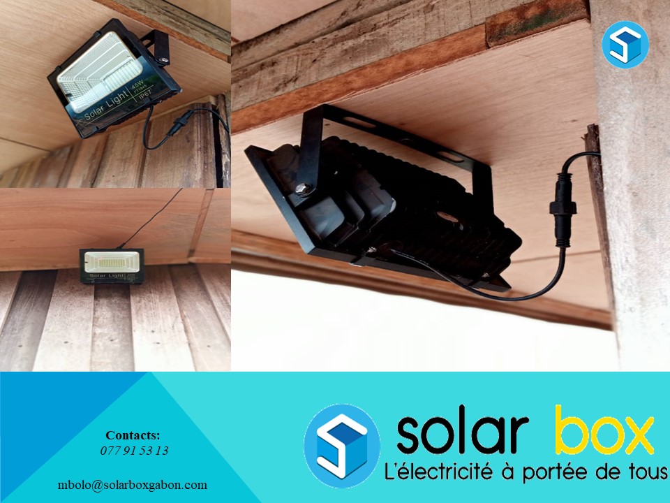 Solarboxgabon's tweet photo. Détecteur intelligent et sensible. La lumière s'allume automatiquement dans l'obscurité la nuit et s'éteint le matin.

 Faites le choix d'éclairer vos bâtiments et maisons en toute autonomie et économies d'énergie.

#projecteurssolaire
#EnergieSolaire
#SolarBoxGabon https://t.co/AFRpBXdtiN