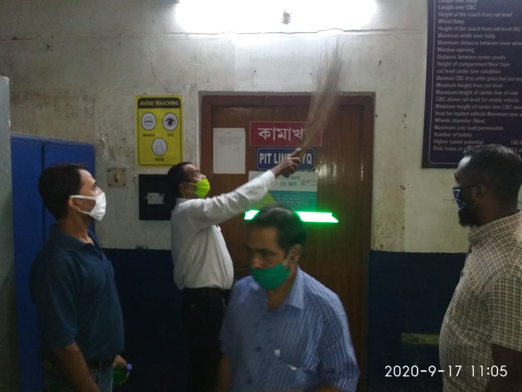 Coach Maintenance Depots, Greater Guwahati City tweet media