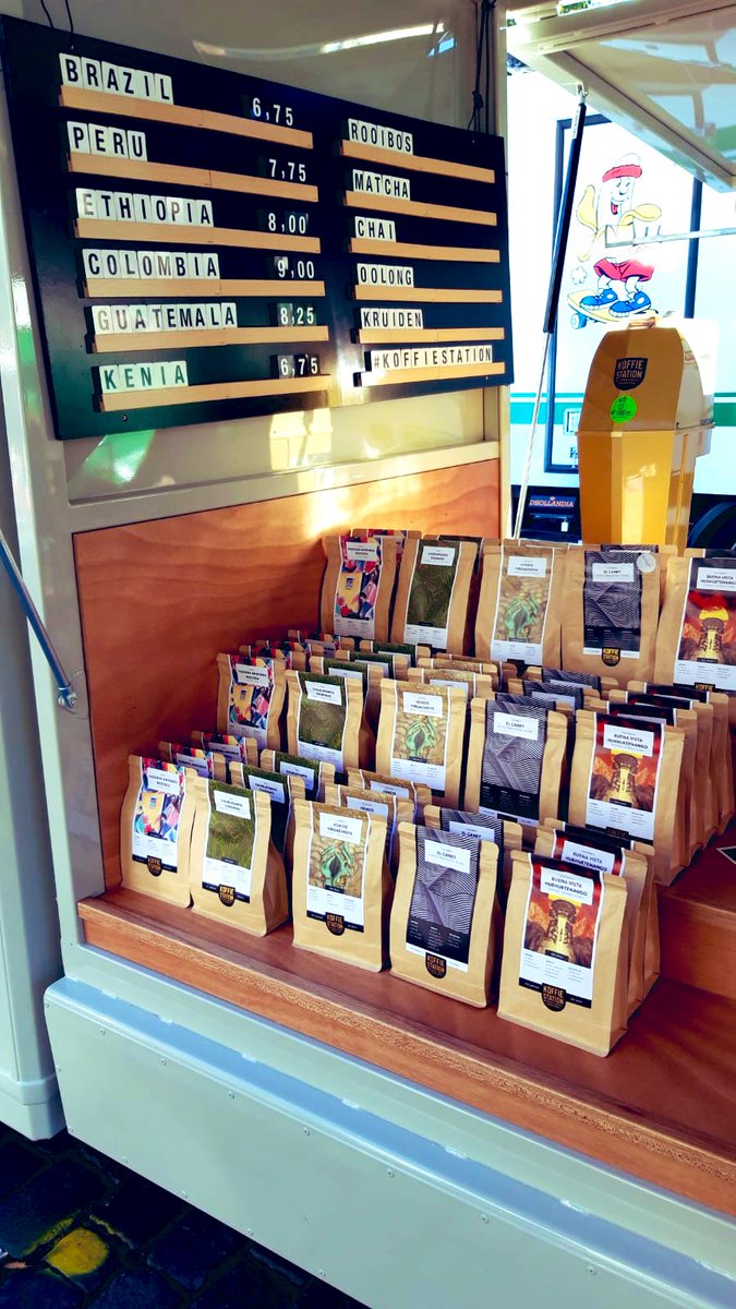 Koffiestation (@koffiestation) on Twitter photo Hebben jullie onze splinternieuwe marktkraam al gespot? Voortaan staan we met deze elektrische Spykstaal op de markt! Hebben jullie onze splinternieuwe marktkraam al gespot? Voortaan staan we met deze elektrische Spykstaal op de markt!