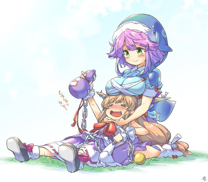 伊吹萃香のtwitterイラスト作品