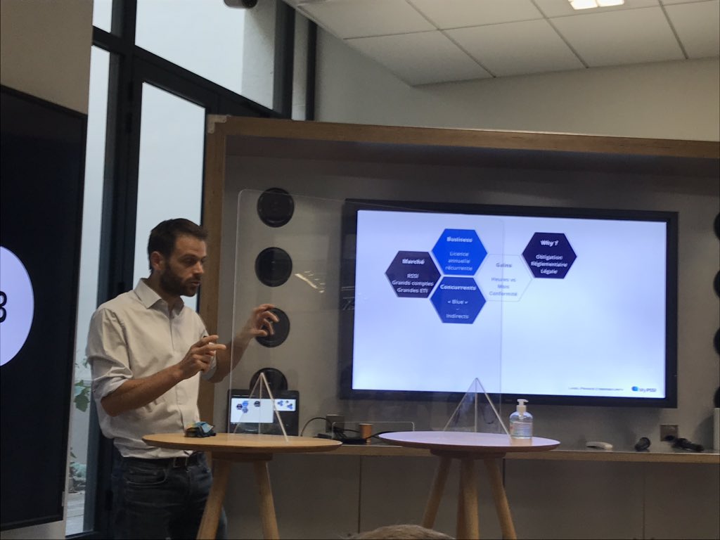 Nicolas_Janot's tweet photo. 1er ComitΓ© de SΓ©lection aprΓ¨s la pause estivale au @VillageCAParis , heureux de retrouver tous les participants et de nouvelles #startup ππ
π#MyPSSI
π#LiveMarket
π#YExperience
π#BiligMobile
@SAPFrance @SAPLabsinFrance #SAPLabsParis @GeraldKarsenti @FabriceMarsella https://t.co/1hGa7u0NPg