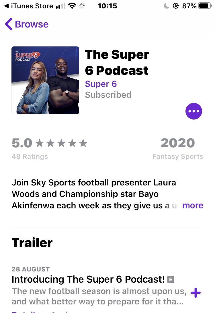 @Super6 I’ve subscribed to the #Super6Podcast and would love a Arsenal shirt please - keep up the great work guys! 👌🏻⚽️ #super6