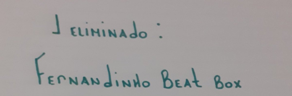 Annakarlaneves's tweet photo. Não queria que fosse ele o eliminado pq ele se mostrou uma pessoa muito doce calma um Amor, mais infelizmente foi então voa @bboxfernandinho (não sei se é o Oficial) você merecia mais FORÇAAAAAAAA e que seu filho venha com muita saudade♥️
#AFazenda12 
#Fernandinhobeatbox https://t.co/aUIxJcYSiH