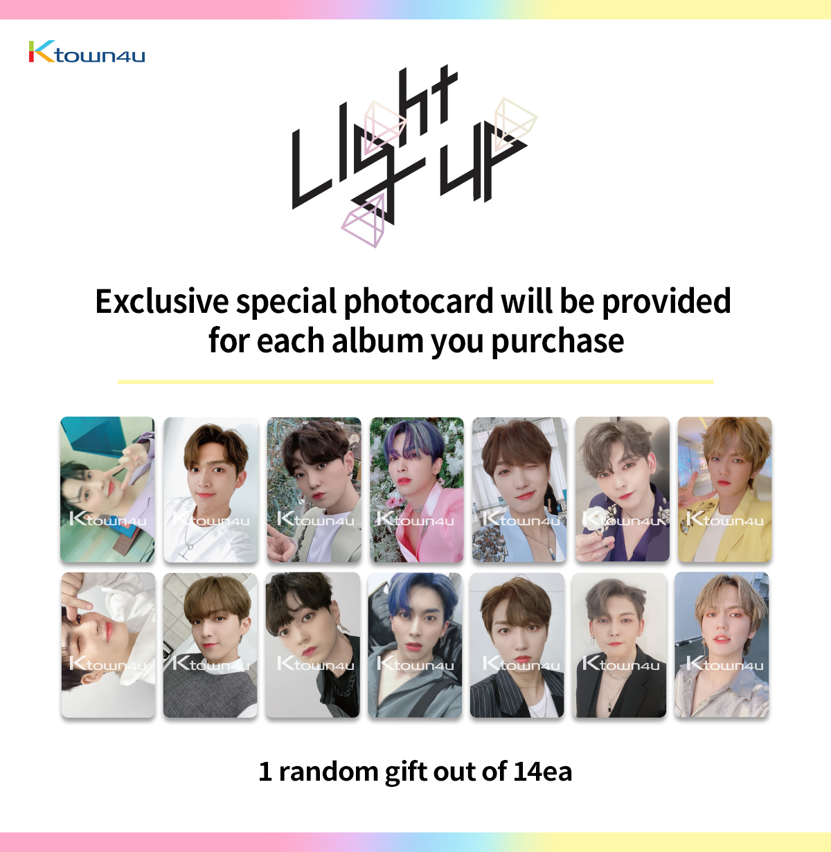 up10tion burst トレカ업텐션 포카photocard
