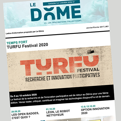 _LeDome's tweet image. #Newsletter 📬 | Le #FilInfo de septembre est sorti ! @TurfuFestival, #OptionInnovation 2020, #OpenBadges, #Reflexion_s, #FibraAward, ... découvrez tout ce qui arrive sous @_LeDome dans les semaines à venir ▶️ bit.ly/filinfo-0501 #CST #CSTI #Normandie