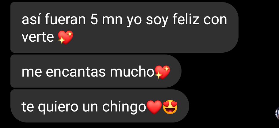 ferfernando_O's tweet photo. Ya había olvidado lo que se sentía recibir estás cursilerías 😍 https://t.co/bJ919uhITs