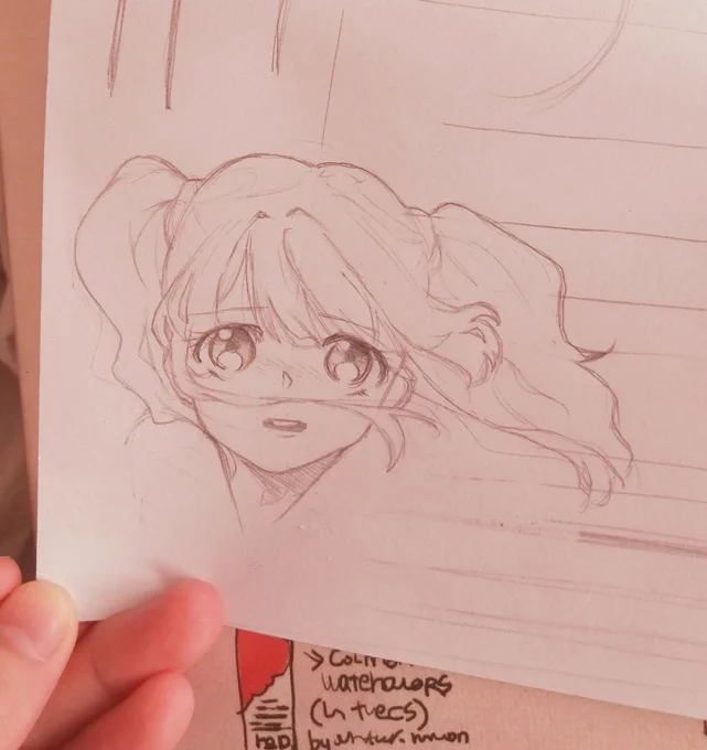 doodling n doing line warmups.. i love going trad sm,, wish i had the proper materials to achieve half of wht i do w digital but they're super expensive✨ 