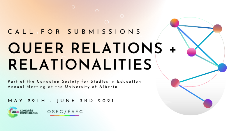 QSEC_EAEC's tweet photo. We warmly invite paper submissions for the 2021 @CSSESCEE Annual Meeting at @UAlbertaEd. 

Visit https://t.co/kOECHZCovx for full call details. Remember, submissions are due October 1st. 

We look forward to connecting with you!

#CSSE2021 #SeeYouInEdmonton https://t.co/LKnEkZbjQK