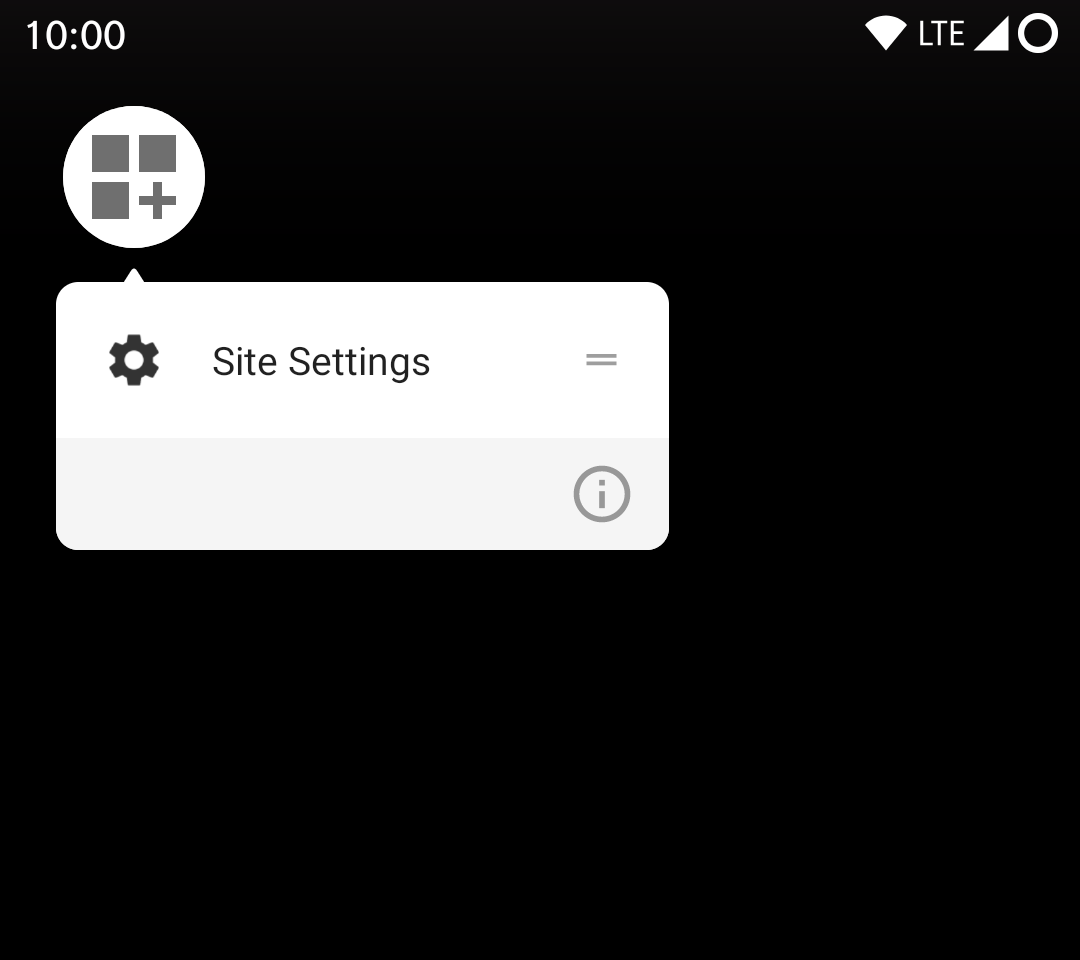 alexey_rodionov's tweet photo. The latest version of Bubblewrap significantly improves the UX by adding a new flag that adds to generated TWA a "Site Settings" app shortcut and changes the "Clear data" button in the Android app settings to "Manage space" that open the corresponding site settings in Chrome. https://t.co/F3mVsPYKtz