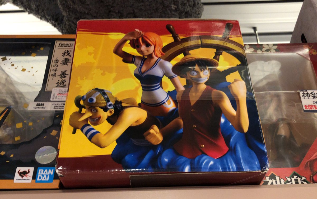 麦わら屋 ワンピースフィギュア グッズ おーーー もしかすると刀折れのやつですかね