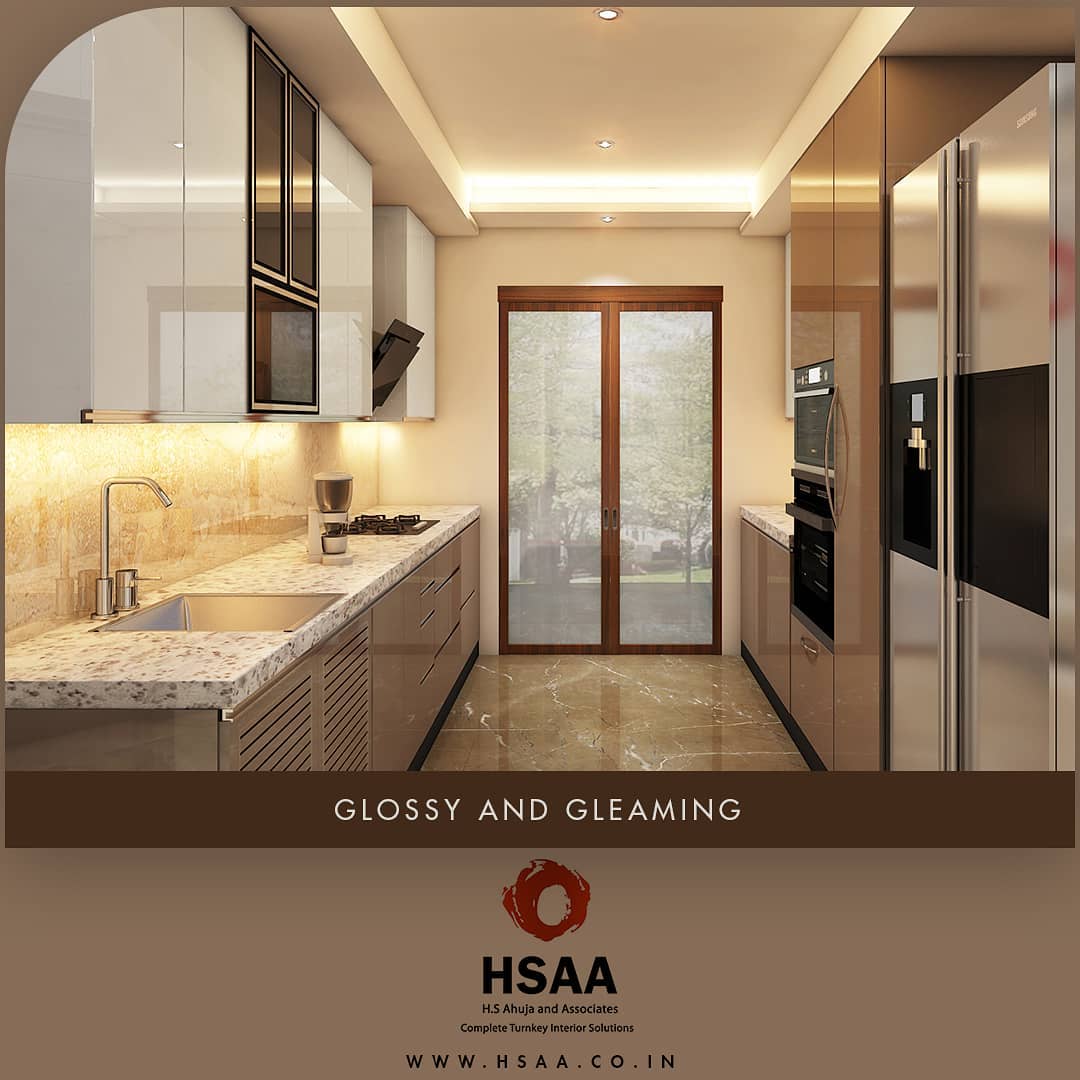 #hsaa #bestinteriordesigners #interiordesignersdelhi #interiordesignersindia #interior #instahome #kitchendesign #kitchenremodel #kitchendecor #kitchencabinetsmakeover #goldkitchen #metallic