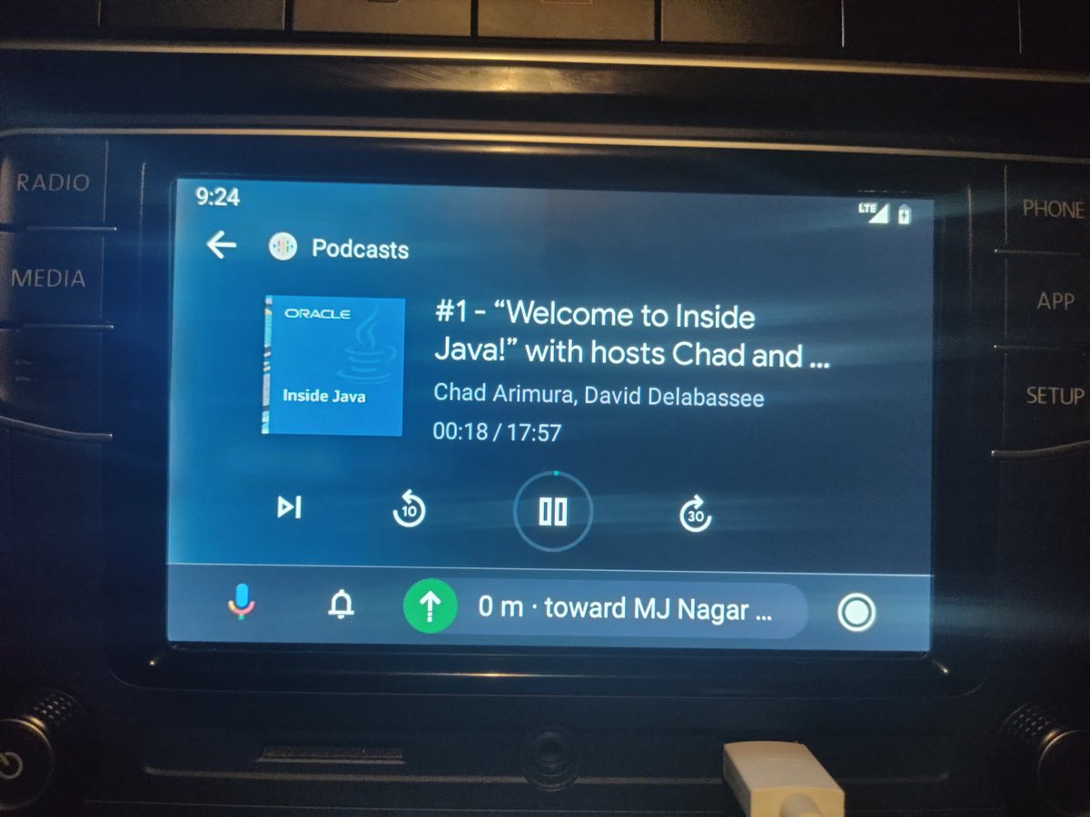 SanjuNairB's tweet image. Listening to the &quot;Inside Java&quot; podcast by @chadarimura and @delabassee on today&apos;s one off office commute.
#InsideJava
#Java 
#MovedByJava