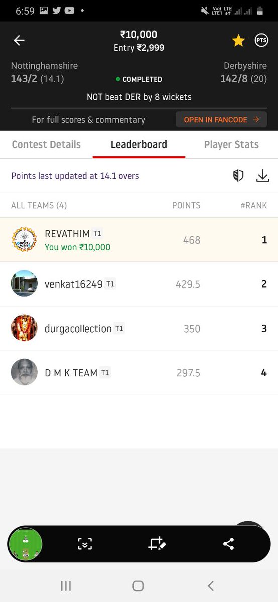 high investment cricket winning teams 🤑🤑
Both prime and free teams provided here!!!
Best team provided here✓✓
Hürry ûp guys teams are waiting!!!
Our channel link are below 👇👇
telegram.me/brokenmindsreal
#SUSvsMID
#Englisht20
#Dream11 
#Cricket 
Last match results are here👇👇