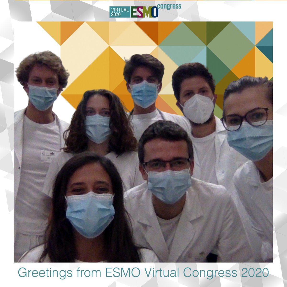 Here we go #ESMO20 with the super <a href="/SanMartino_Ge/">Ospedale San Martino Genova</a> <a href="/UniGenova/">Università di Genova</a> #oncology team: <a href="/Lucarecco/">Luca Arecco, MD</a> <a href="/M_Tagliamento/">Marco Tagliamento</a> <a href="/BenedettaConte5/">Benedetta Conte</a> #VMartelli #DFavero #KBeshiri !

#UNIGEnonsiferma <a href="/myESMO/">ESMO - Eur. Oncology</a> <a href="/OncoAlert/">OncoAlert</a> #UNIGE #OspedaleSanMartino #StopCOVID19 #FightCancer <a href="/delmastro_lucia/">Lucia Del Mastro</a> <a href="/Poggio_Fra/">Francesca Poggio</a>