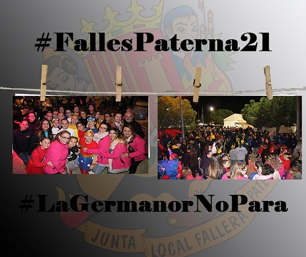JLF_Paterna's tweet photo. 🔥 Este fin de semana celebrariamos nuestra #GermanorFallera por las circunstancias actuales no podemos hacerla 😷😔
📸 Por ello os invitamos a que subáis fotos de "germanors" de años anteriores durante todo el fin de semana con los hastags #LaGermanorNoPara💪🏻 #FallesPaterna21❤️ https://t.co/BdDDgobk6X
