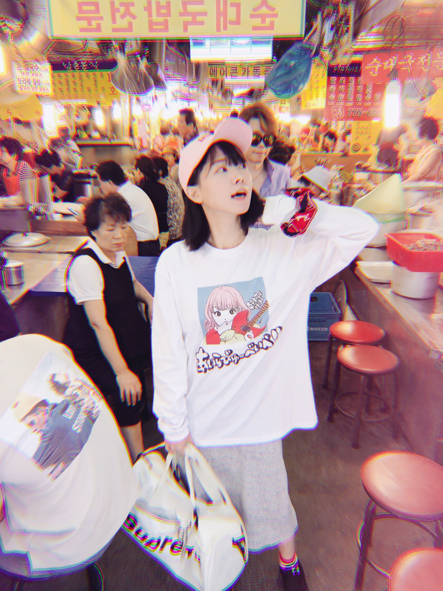 東京初期衝動 X おくさきなおみコラボロンT