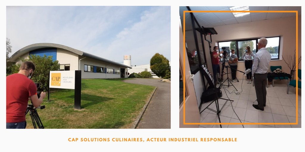 CAP_Culinaires's tweet photo. 🎬 Silence, ça tourne !

Dans le cadre de l'opération "ECOD'O" 💧 menée par la @CCI_du_Morbihan, l'équipe de @nozimages est en tournage chez @CAP_Culinaires.

En savoir plus ➡️ https://t.co/JT9YFxXzG9 https://t.co/fle5jUTMbD