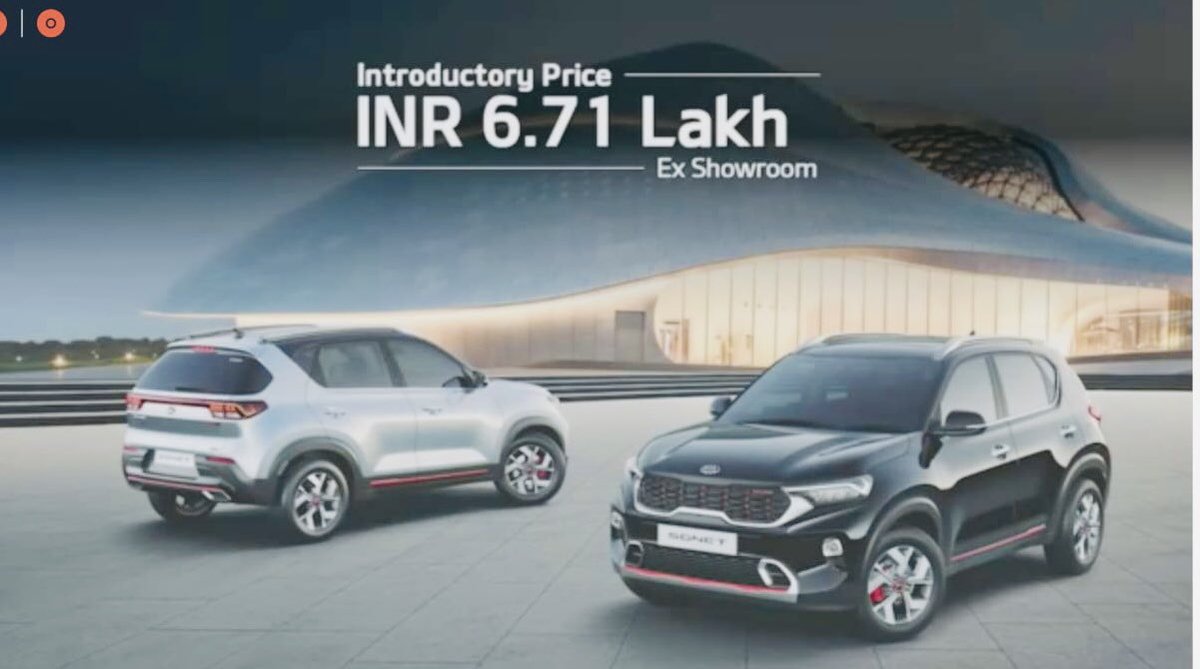 autowheelsind's tweet photo. @KiaSonet launched in India 🇮🇳 at Rs 6.71 lakh. #kiasonet  #autowheelsind #autowheelsindia https://t.co/zPMCUYXwTw