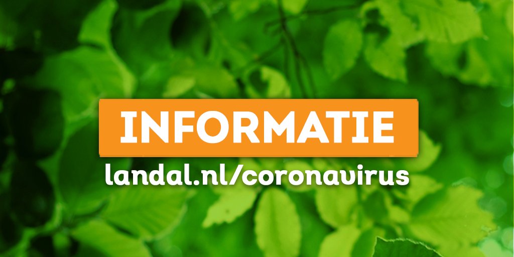 Negatief reisadvies voor regio's Noord en Zuid-Holland voor vakantie in België of Duitsland
👉Reis gepland voor 1 nov? Je wordt per mail geïnformeerd
👉Omboeken kan via het Contact Center of social media
👉Later boeken? Vraag een recreatie-voucher aan via: landal.nl/voucher-aanvra…