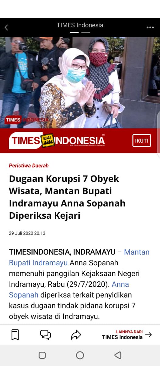 RahmandikaDini's tweet photo. INDRAMAYU MELAWAN LUPA!
KORUPSI WISATA JADI MASALAH SERIUS
https://t.co/nfeL1jIzn2

Kalau Uang Wisata dikorup, 
Pantas Tempat Wisata Indramayu
Begitu-begitu saja!

Komunitas Pemantau Korupsi Indramayu https://t.co/m3MEtN0XW4