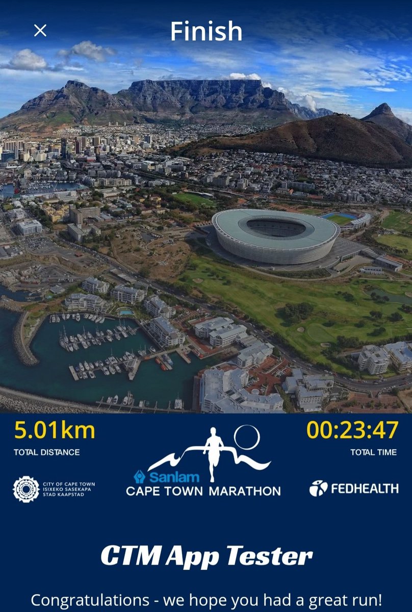 Not all #Virtual events are created equal! 
1 Month to Go! 18 Oct <a href="/CTMarathon/">Cape Town Marathon</a> 5/10/21/42
Their team have put on something special; Race commentary, historical &amp; sightseeing facts. No matter where u are in the 🌍, u can smell the Ocean &amp; hear the cheers 👏🏾 
shorturl.at/alpPR