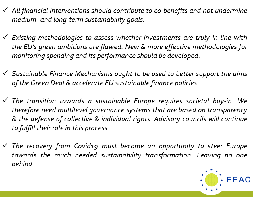 EEAC_Network's tweet photo. At the start of the financing green transition conference, #EEACNetwork Chairman @arnauqueralt tabled several important issues: https://t.co/d5GXiHpHa4
