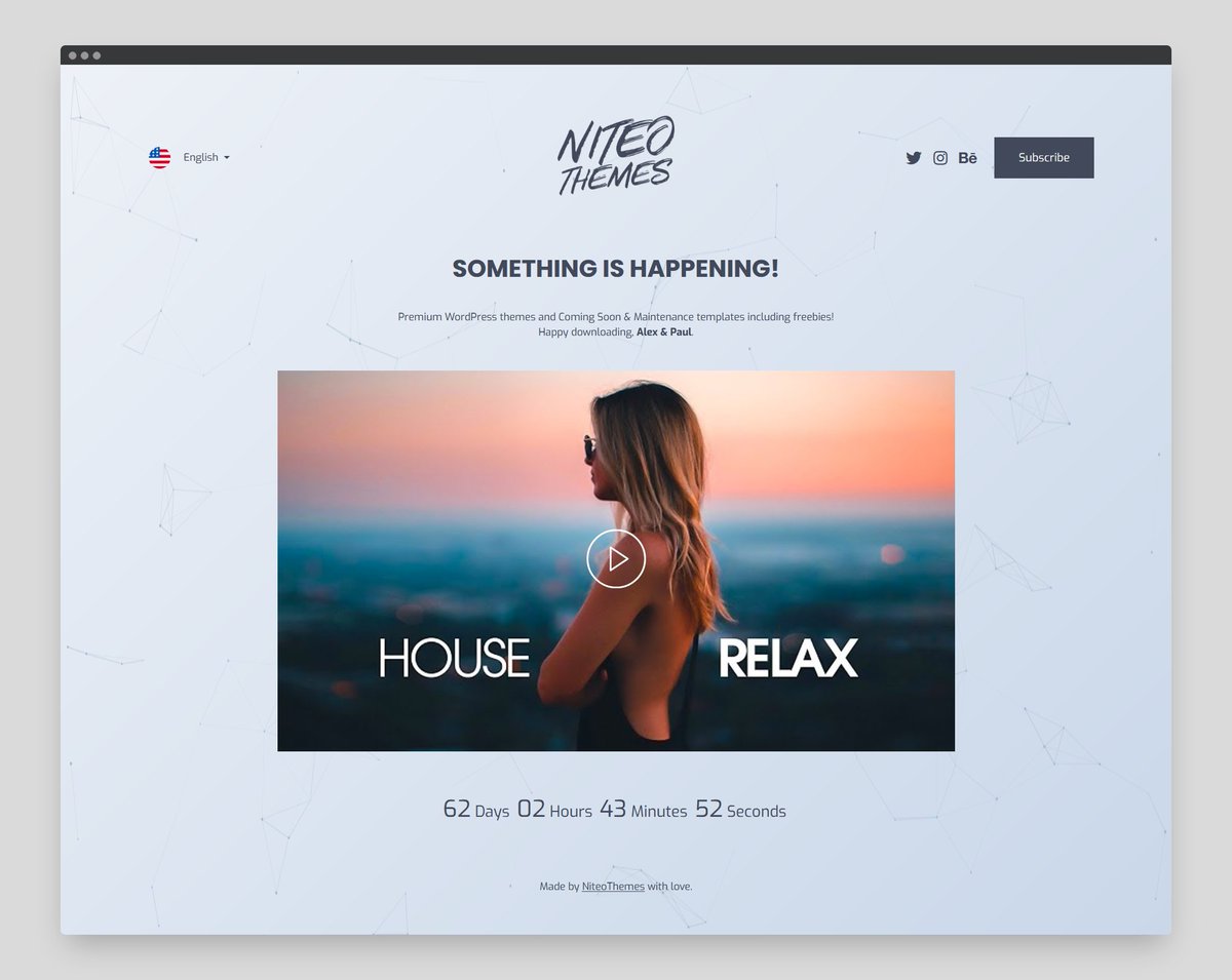 NiteoThemes's tweet photo. New Coming Soon and Maintenance Theme: CMP Atlas \o/ - https://t.co/sJOvevLyz0 https://t.co/PRsPjCzrWK