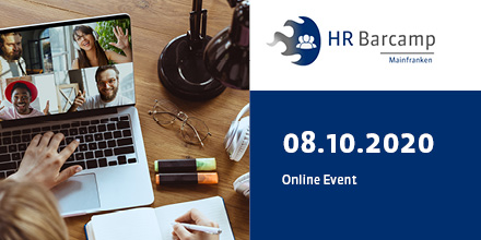Am 08.10.2020 veranstalten wir wieder unser HR Barcamp Mainfranken, in diesem Jahr als Online Event. Neben den Barcamp-Sessions, erwarten Dich spannende Keynotes zu top-aktuellen Themen. #hrbcmfr20

Informiere Dich hier und sicher Dir jetzt Dein Ticket!
xing.com/events/hr-barc…