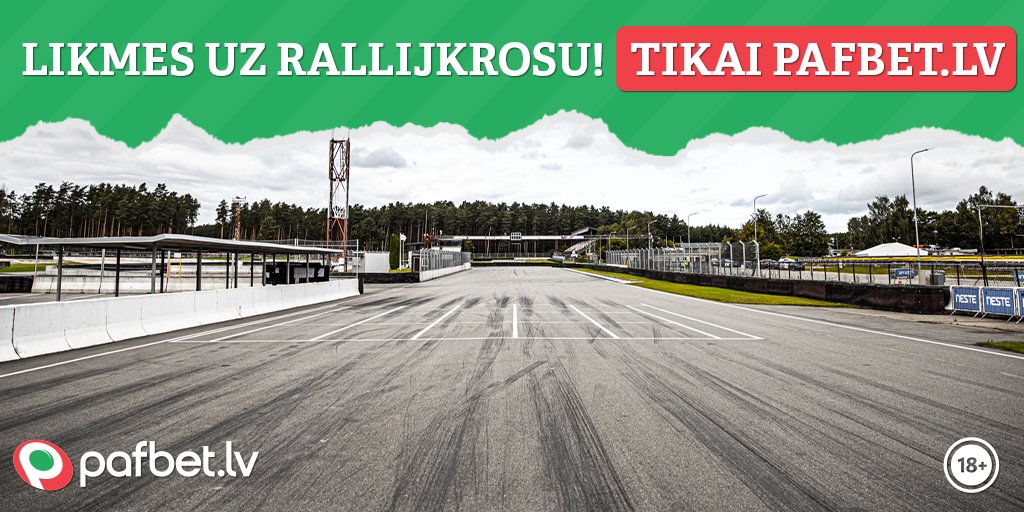 pafbet's tweet image. 👉Likmes uz rallijkrosu ekskluzīvi tikai Pafbet.lv! Prognozē uzvarētāju, pirmo trijnieku vai head 2 head! @Riga_RX @ReinisNitissRX  ej.uz/v26x