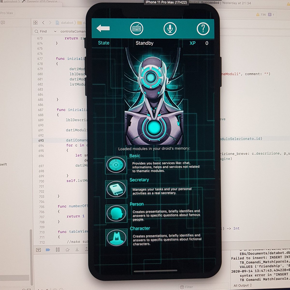 DatabotApp's tweet image. Version 8 coming soon for iOS, work in progress