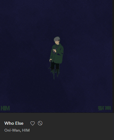 This week's example: is this new music from Finnish love metallers HIM? No, of course it's not.