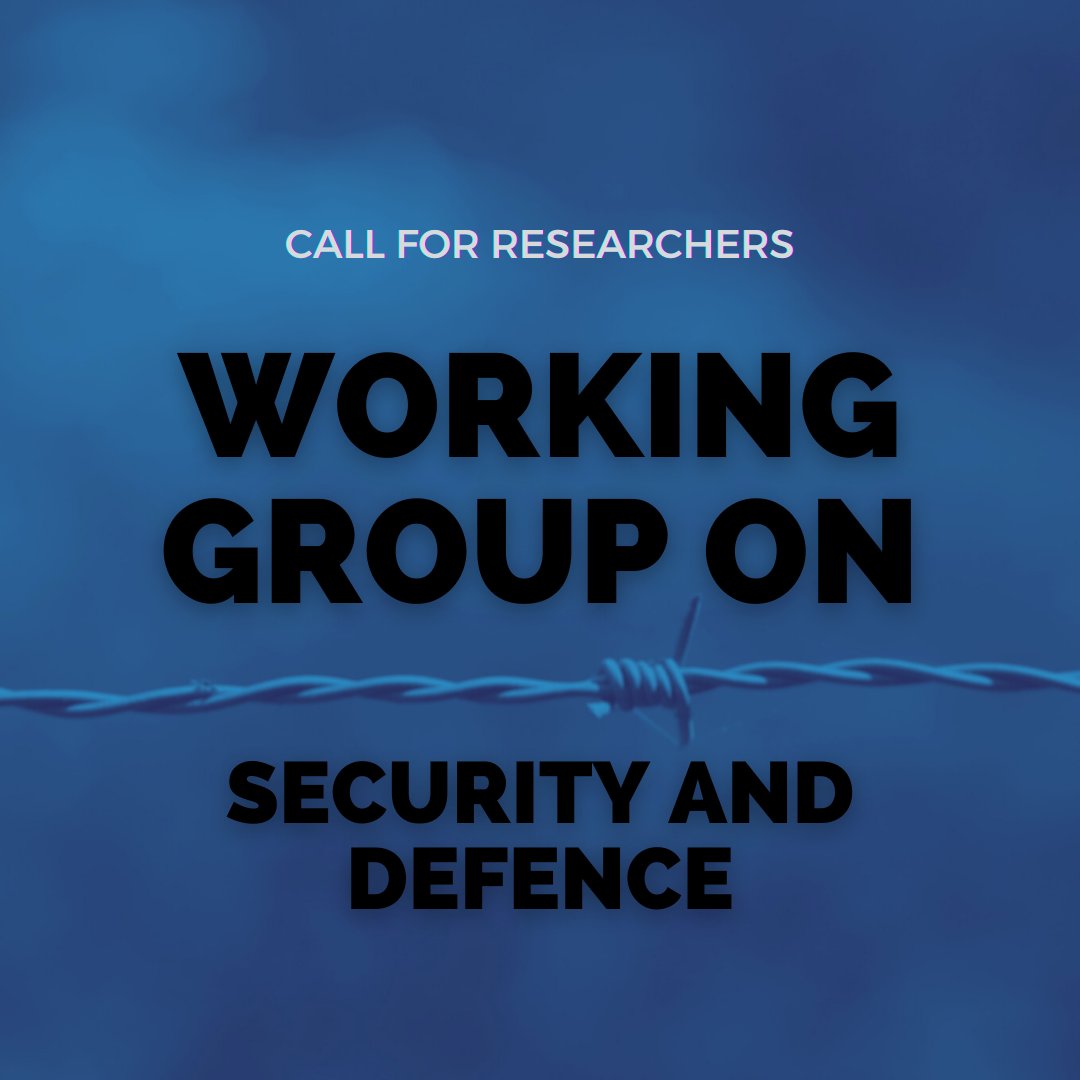 ESThinktank's tweet image. Are you studying or interested in #European security and defense issues? 🤓  Do you have a passion for research and writing? ✍️ 

Then you should apply to join the growing team of the Working Group on #SecurityandDefence of the EST!

🔗 bit.ly/3cbJMi2