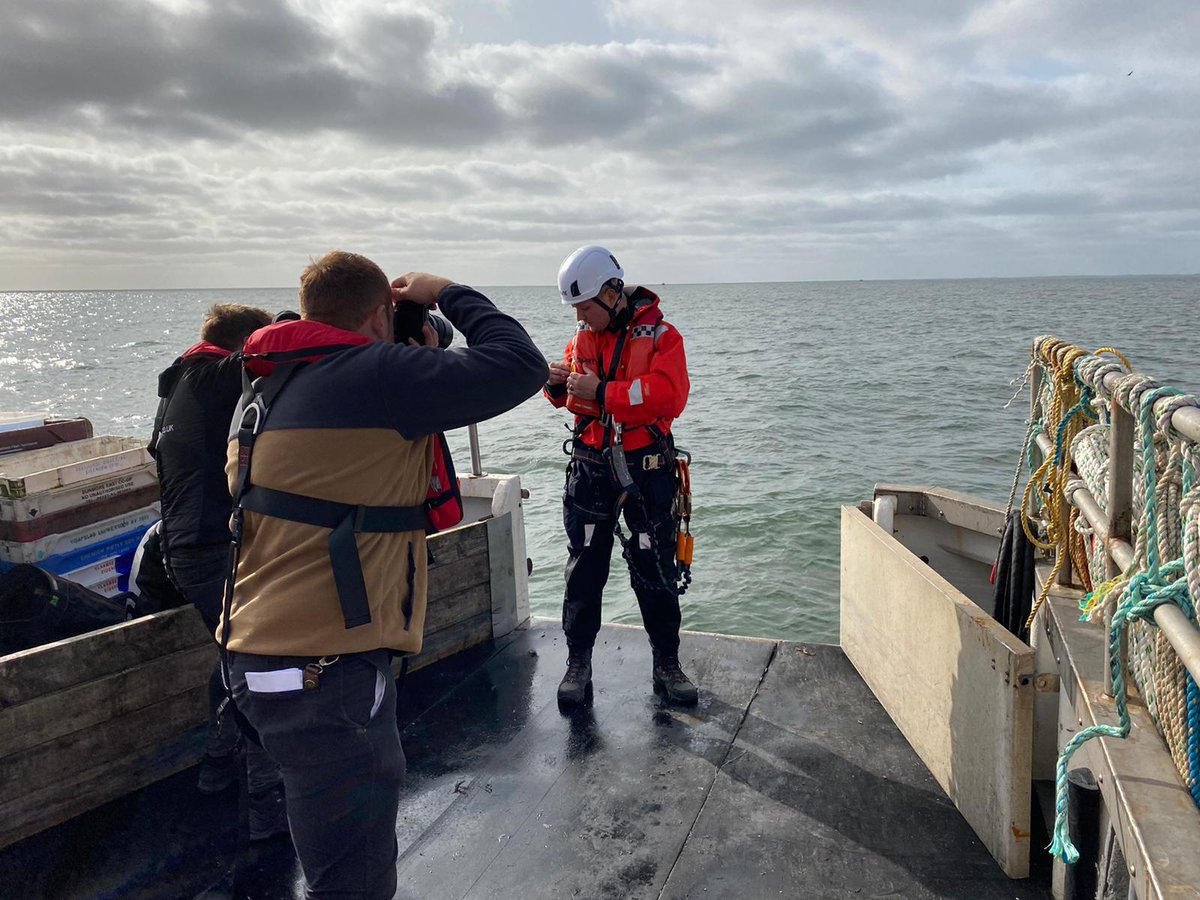 Yesterday some of the team spent the day out in the North Sea testing out our latest range of marine safety equipment. Thanks to @HoldernessFIG for their hospitality and <a href="/Blink_Video/">Blink Video</a> for capturing the day from every angle!