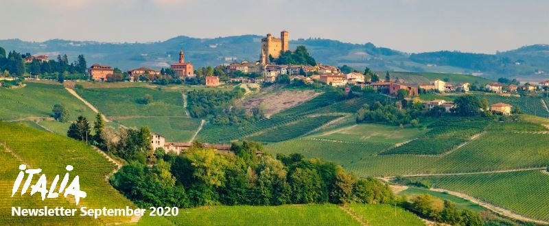 Liebe Italienfreunde,
hier kommt unser #Italien #Newsletter: 

newsletter.enit.de/09-20/

Mit dabei:
- Langhe Monferrato Roero On Air
- Giro-E d'Italia
- Parma auch 2021 Ital. Kulturhauptstadt
- Rom &amp; Perugia unter den 25 Top-Destinationen
- Sagre - kulinarische Feste im Herbst
