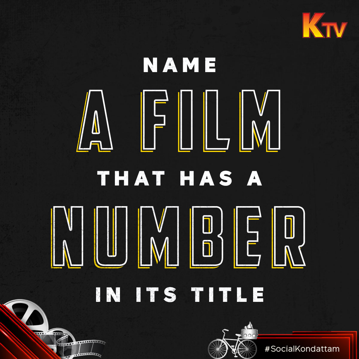KTVTAMIL's tweet photo. Let's see who comments the most. 

#MovieQuestions #KTVAsks #KTV #SocialKondattam https://t.co/pUGncbjMla