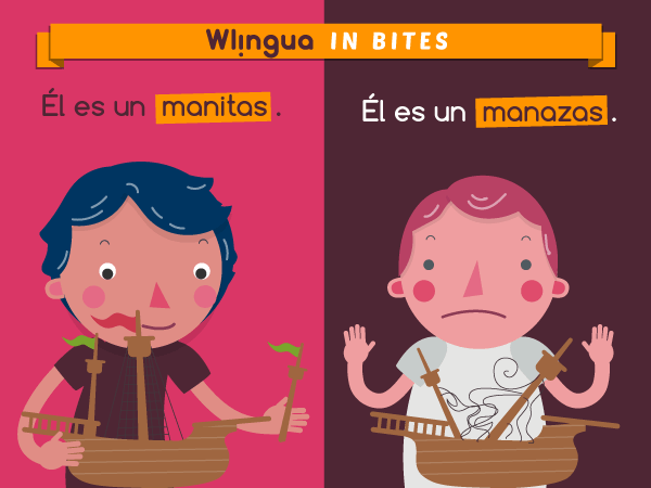 No es lo mismo ser “un manitas” que “un manazas”. 
#lovespanish #learnspanish #spanishlesson #aprenderespañol #español #spanish