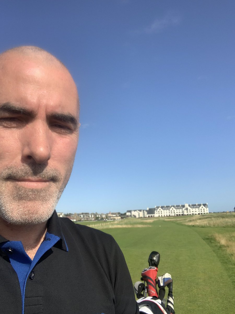 Aldo1980123's tweet image. Played champs course Carnoustie yesterday, its that good we go again today 💥🏌️‍♂️#2times