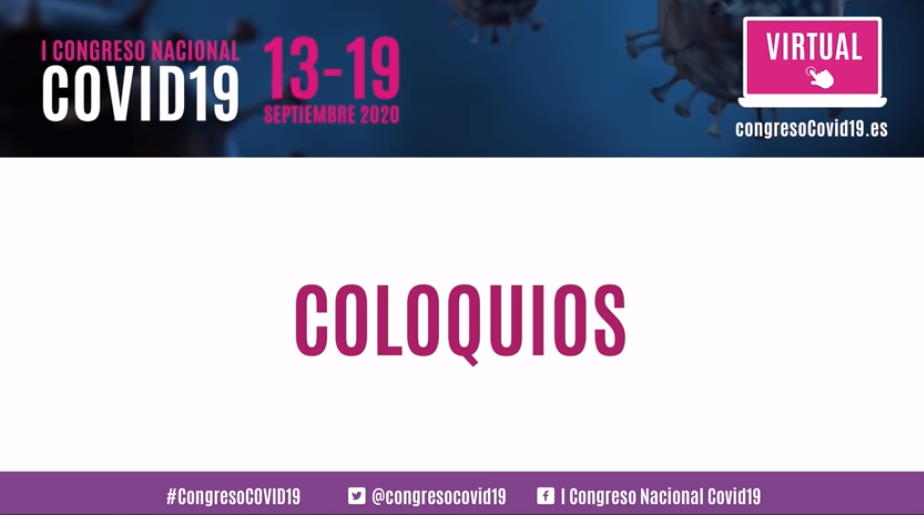 congresocovid19's tweet photo. Estamos con las comunicaciones, pero en breve comienza el coloquio de la #Mesa17. Puedes enviarnos tus preguntas por Twitter indicando #Preguntas17 y mencionando a nuestro perfil @congresocovid19, o también a través de Whatsapp en el número 📞 601 435 855. #CongresoCOVID19. https://t.co/2XYAUpN2Id