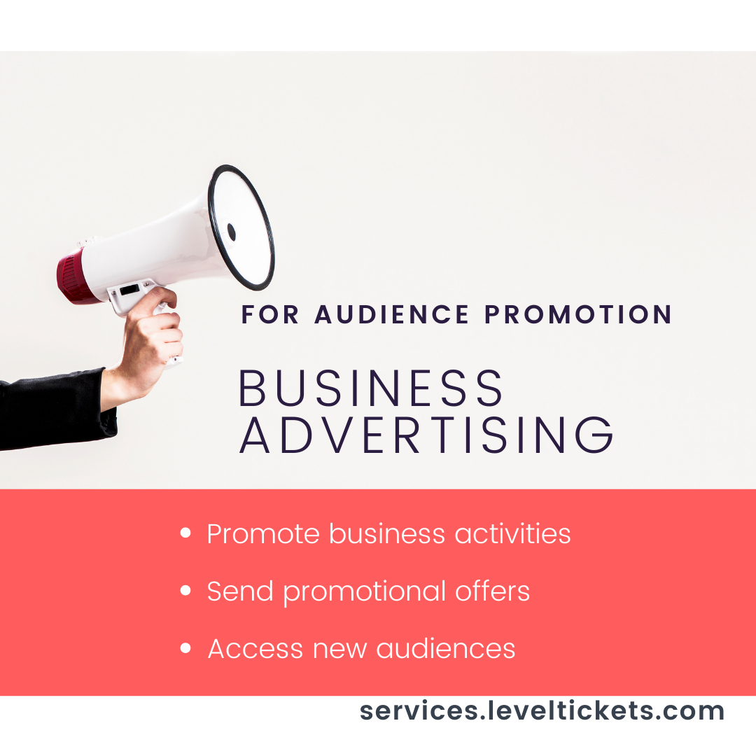 📣Use this service to advertise your products or services via direct email campaigns that promote your business activities and access new audiences.📣
#️⃣➡️ LINK IN BIO @leveltickets
#businessads #audiencemarketing #digitalmarketing #levelticketslive