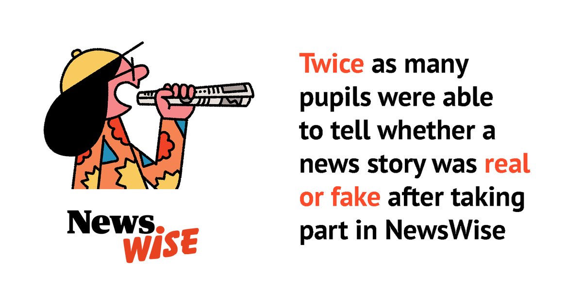 SO excited about the latest evaluation report on @GetNewsWise the award-winning critical news literacy project by our friends at @gdn_foundation - incredible results helping children understand and deal with the news! #newsliteracy theguardian.com/newswise/2020/… @Impact_Fund_