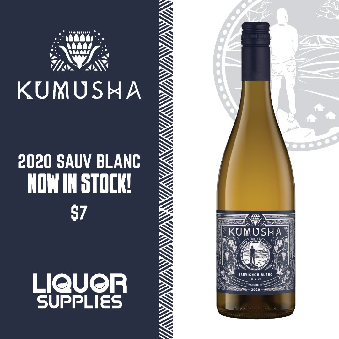 ••New Wines•• Kumusha Cabernet Sauvignon 2019 and Sauvignon Blanc 2020 is now available at all the Liquor Supplies Branches for only $7 each!

#kumusha #liquorsuppliesharare #zimbabwean #zimtrio #wine #winelover #vino #winetasting #winelovers #winetime #instawine #winestagram