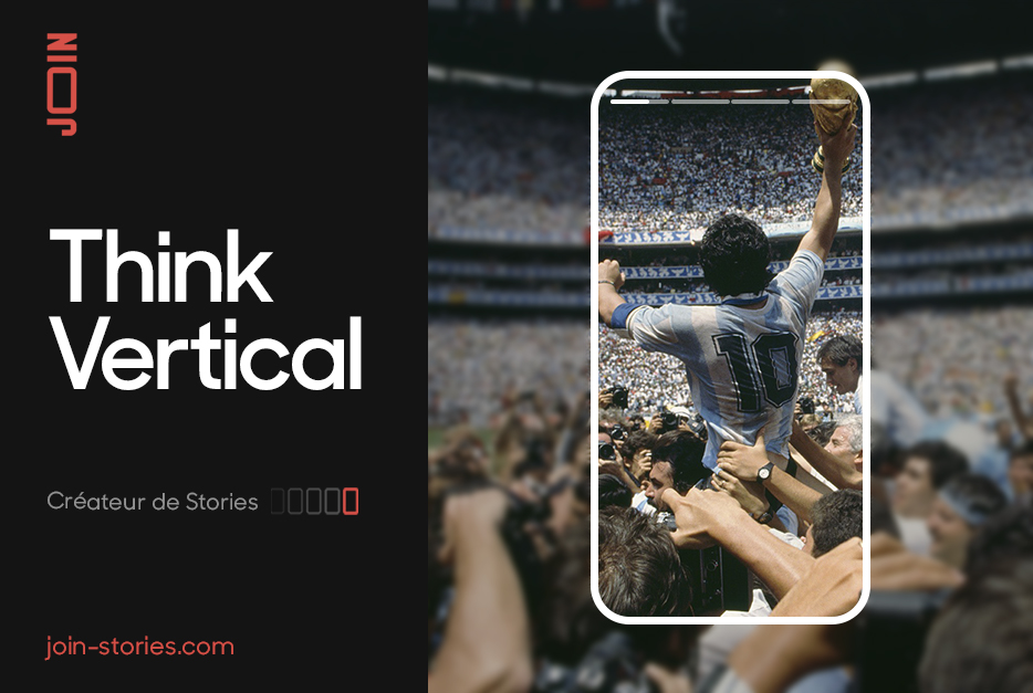 Join_Stories's tweet image. Certains voient la vie en rose, d'autres du bon côté, nous c’est à la verticale.

Découvrez notre nouveau logiciel de création de web stories sur join-stories.com