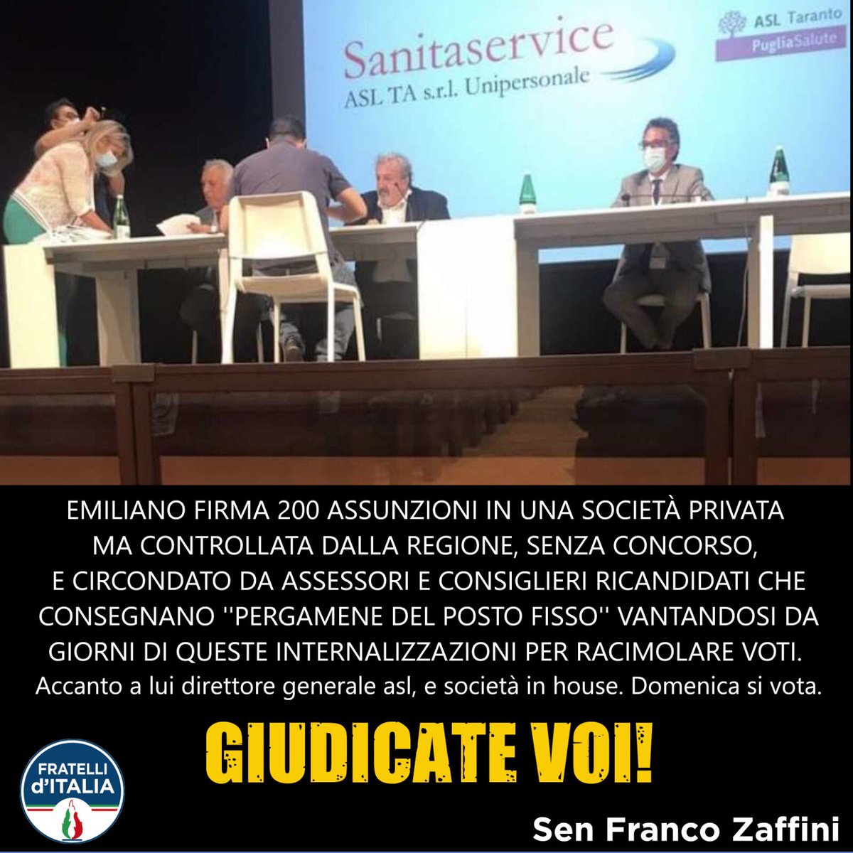 FrancoZaffini's tweet photo. #Emiliano #FittoPresidente https://t.co/SyrsKOanDk