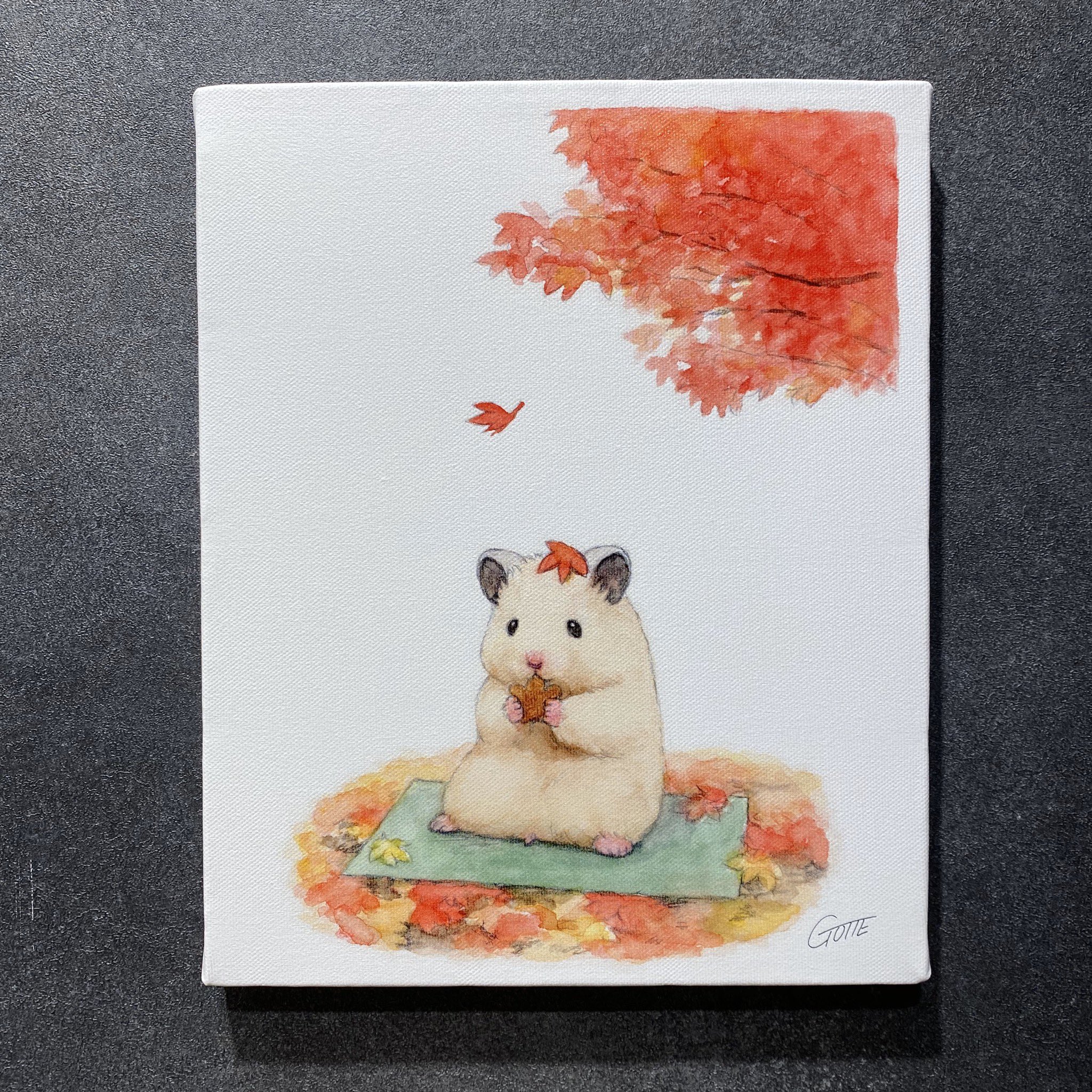 ハムの助 助六の日常 ハンドタオル (Hum Hum Time!) | 助六の日常