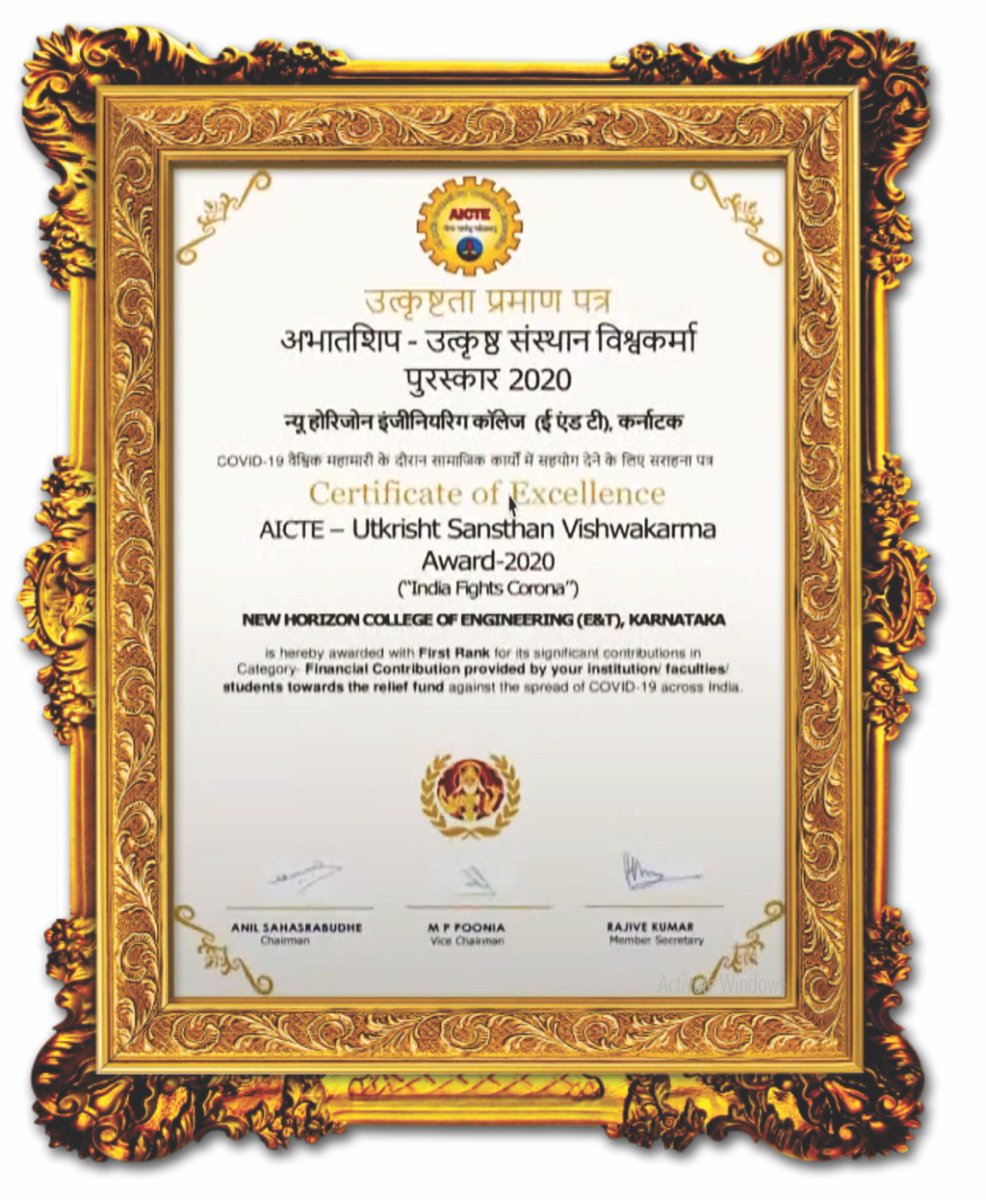 IEEE New Horizon College Of Engineering C/SEN Jt Chapter, image size:986x1200