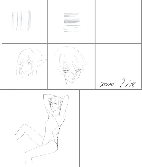 77日目 #クロッキー100日チャレンジ 