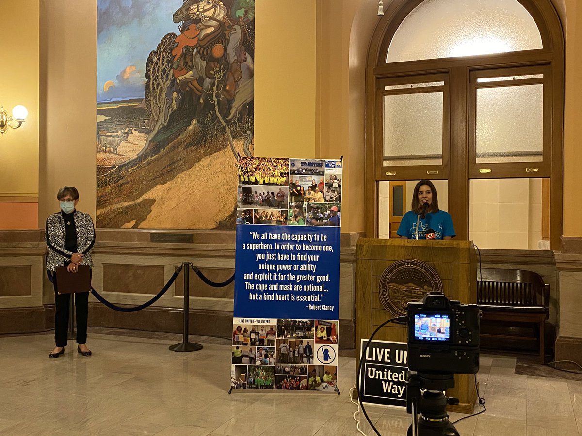 uwkawvalley's tweet photo. We’re live! Tune in to Facebook live to watch our #NPDOC20 kick-off with @govlaura! #LiveUnited https://t.co/WaWFHB5S7Q